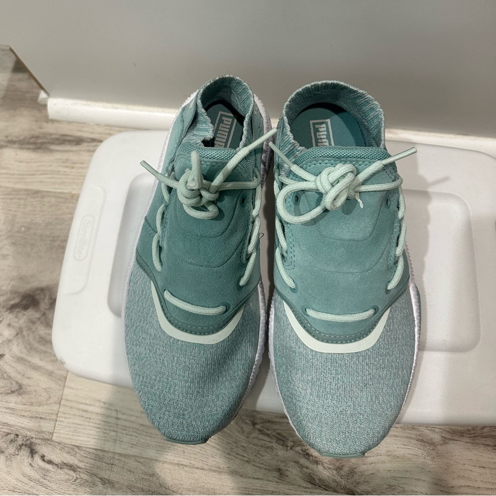 Puma Women's Sneakers in Aqua and White